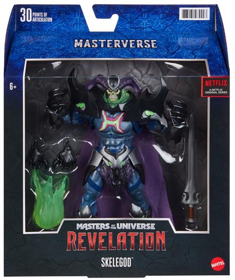 Masters of the Universe Masterverse Power of Grayskull Skeletor Action Figure - 5