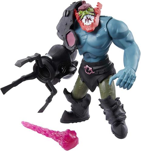Masters of the Universe - He-Man e The Masters of the Universe, Personaggio Trap Jaw Snodato con Potente Mossa d'Attacco e Accessori, Giocattolo per Bambini 4+ Anni, HBL69