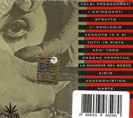 Paranoia E Potere - CD Audio di Punkreas - 2