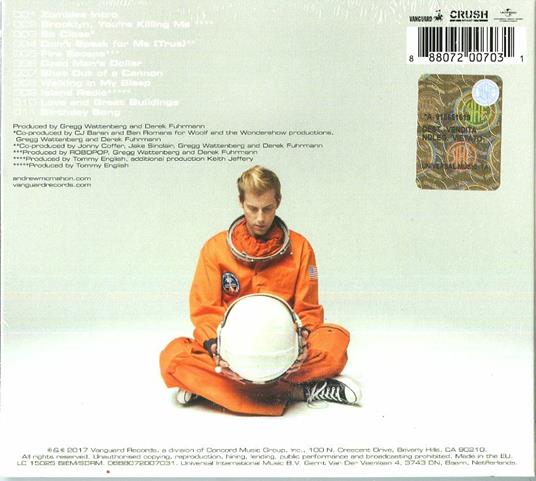Zombies on Broadway - CD Audio di Andrew McMahon - 2