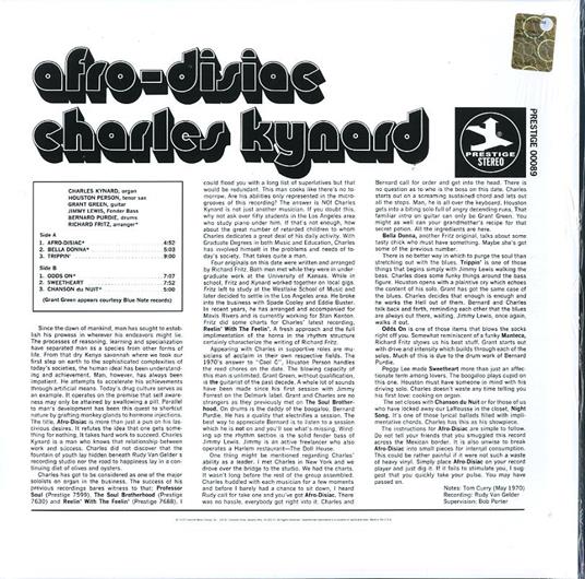 Afro-Disiac - Vinile LP di Charles Kynard - 2
