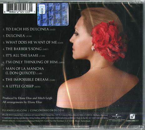 Music from Man of la Mancha - CD Audio di Eliane Elias - 2