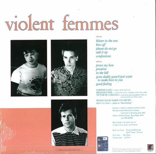 Violent Femmes - Vinile LP di Violent Femmes - 2