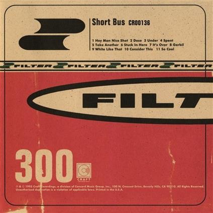 Short Bus - Vinile LP di Filter
