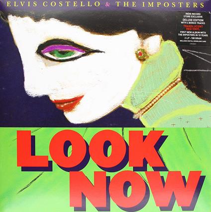 Elvis Costello & The Imposters - Look Now (Deluxe Edition) (Red Vinyl) (2 Lp) - Vinile LP