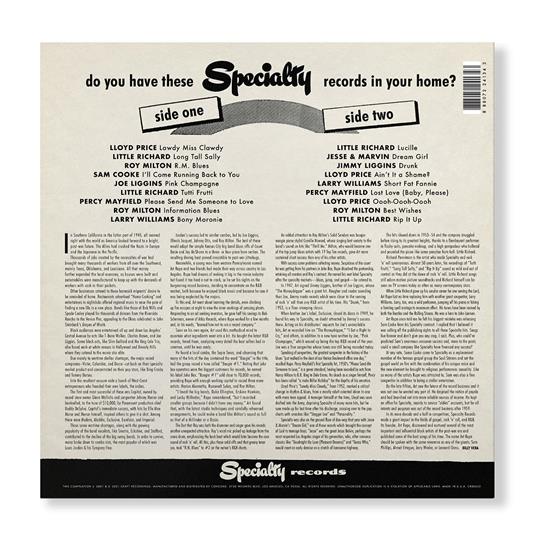 Rip it Up. Best Specialty Records - Vinile LP - 2