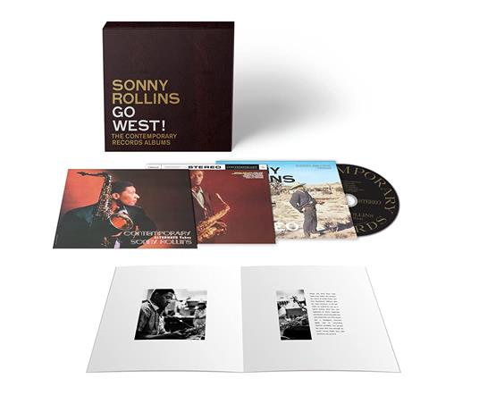 Go West!. The Contemporary Records Albums - CD Audio di Sonny Rollins - 2