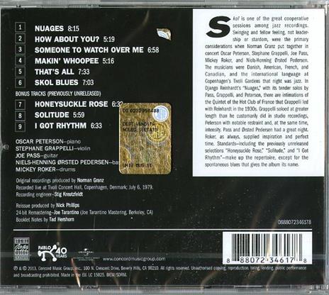 Skol - CD Audio di Oscar Peterson,Stephane Grappelli - 2