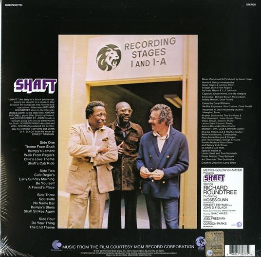 Shaft (Colonna sonora) (Limited Edition) - Vinile LP di Isaac Hayes - 2