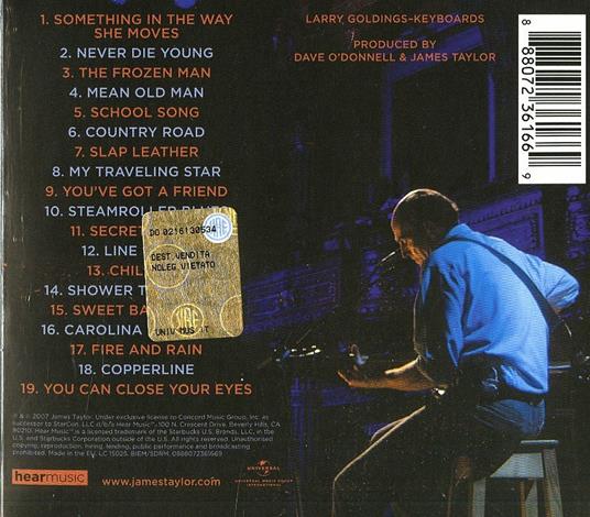 One Man Band - CD Audio di James Taylor - 2