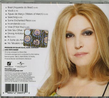 Made in Brasil - CD Audio di Eliane Elias - 2