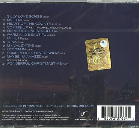 Midnight McCartney (Import) - CD Audio di John Pizzarelli - 2