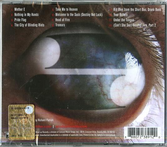 Crazy Eyes - CD Audio di Filter - 2