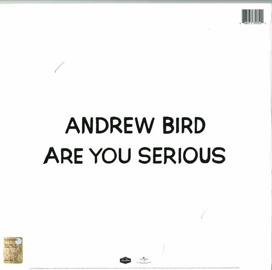 Are You Serious (Limited Edition) - Vinile LP di Andrew Bird - 2