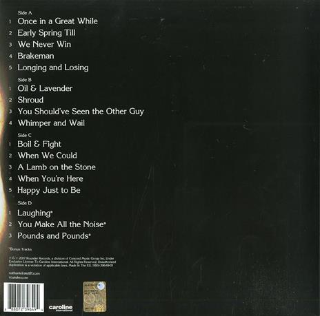 In Memory of Loss (180 gr.) - Vinile LP di Nathaniel Rateliff - 2