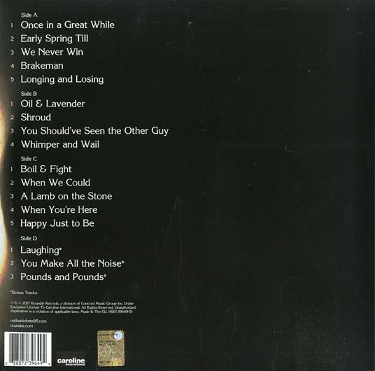 In Memory of Loss (180 gr.) - Vinile LP di Nathaniel Rateliff - 2