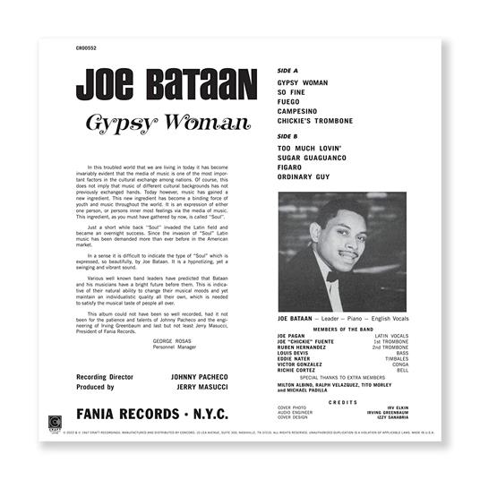 Gipsy Woman - Vinile LP di Joe Bataan - 3