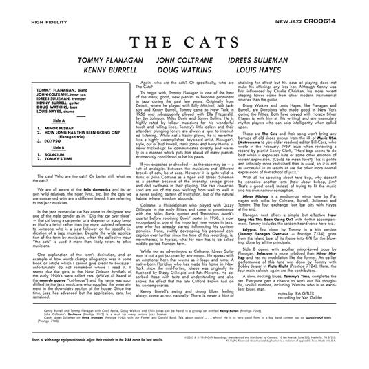 The Cats - Vinile LP di Kenny Burrell,John Coltrane - 3