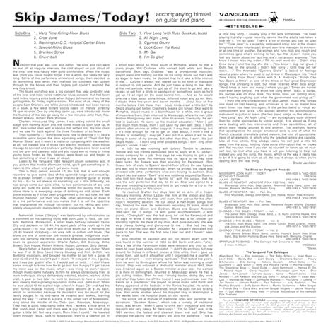 Today! - Vinile LP di Skip James - 3