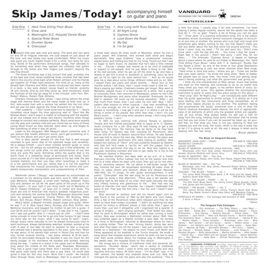 Today! - Vinile LP di Skip James - 3