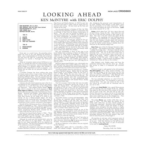 Looking Ahead - Vinile LP di Eric Dolphy,Ken McIntyre - 2