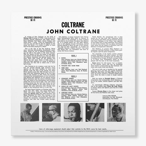 Coltrane - Vinile LP di John Coltrane - 2