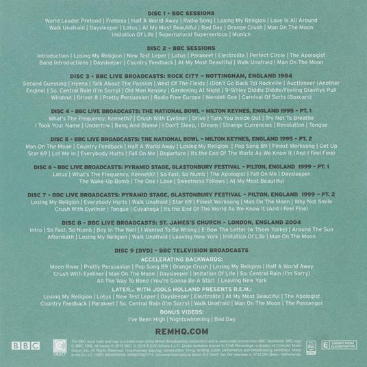 R.E.M. at the BBC (8 CD + DVD) - CD Audio + DVD di REM - 3
