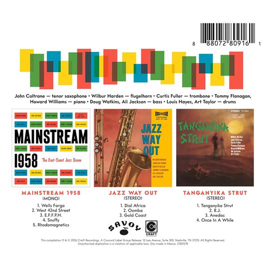 The Savoy Recordings - CD Audio di John Coltrane,Wilbur Harden - 2