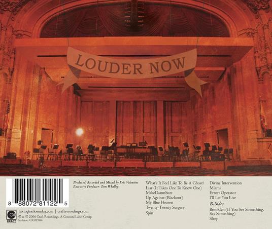Louder Now - CD Audio di Taking Back Sunday - 2