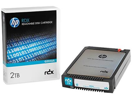 Hewlett Packard Enterprise RDX 2TB Cartuccia RDX 2000 GB