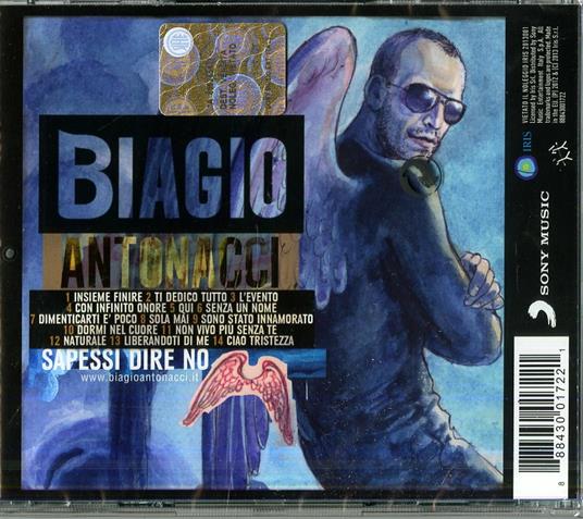 Sapessi dire no - CD Audio di Biagio Antonacci - 2