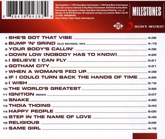 Milestones. R. Kelly - CD Audio di R. Kelly - 2