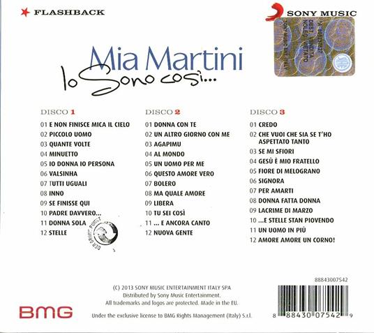 Io sono cosi... - CD Audio di Mia Martini - 2