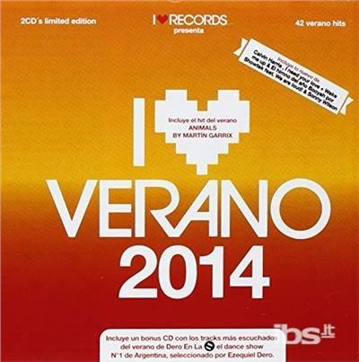 I Love Verano 2014 - CD Audio