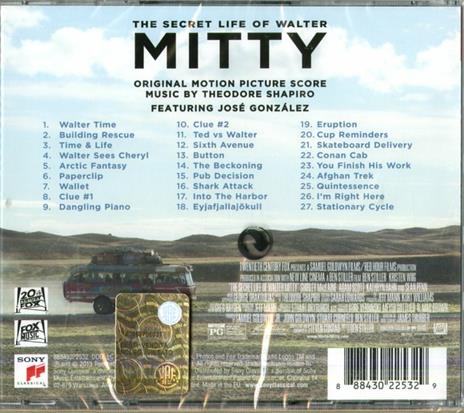 The Secret Life of Walter Mitty (Colonna sonora) - CD Audio di Theodore Shapiro - 2