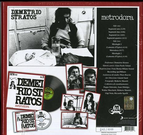 Metrodora (Limited Edition) - Vinile LP + CD Audio di Demetrio Stratos - 2