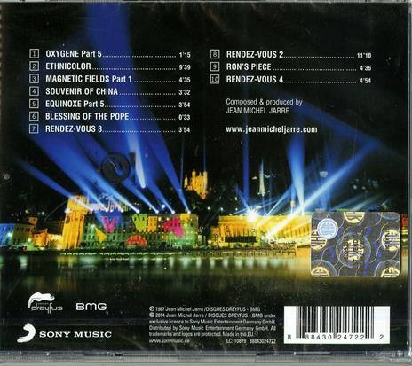 Cities in Concert. Houston-Lyon - CD Audio di Jean-Michel Jarre - 2