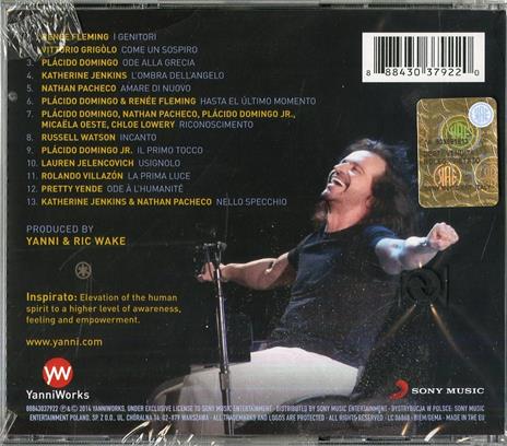 Inspirato - CD Audio di Yanni - 2