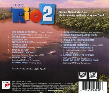 Rio 2 (Colonna sonora) - CD Audio di John Powell - 2