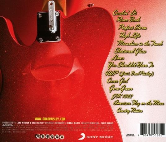 Moonshine in the Trunk - CD Audio di Brad Paisley - 2