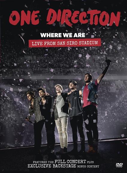 One Direction - Where We Are: Live From San Siro - DVD di One Direction