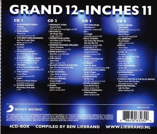 Grand 12-Inches vol.11 - CD Audio di Ben Liebrand - 2