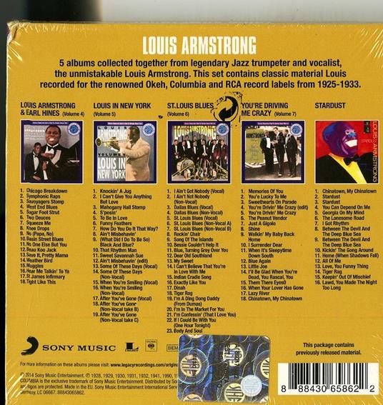 Original Album Classics - CD Audio di Louis Armstrong - 2