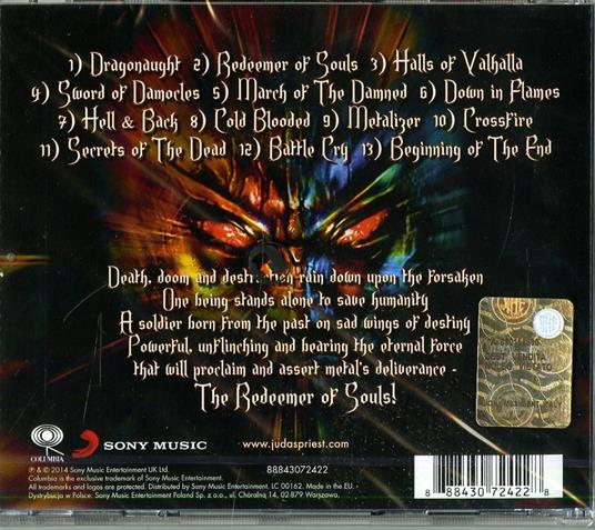 Redeemer of Souls - CD Audio di Judas Priest - 2