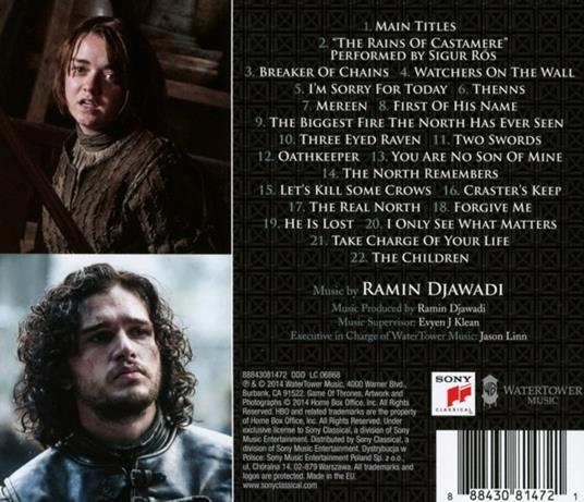 Game of Thrones Season 4 (Colonna sonora) - CD Audio di Ramin Djawadi - 2