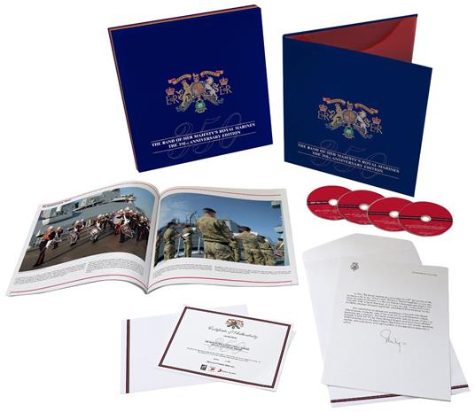 Ocean Wave The 350th Anniversary Edition (4 Cd) - CD Audio di Band of HM Royal Marines