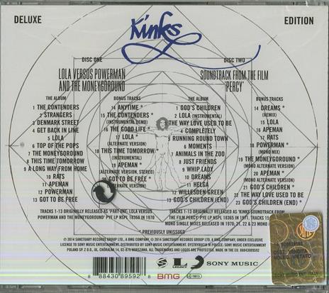 Lola vs. Powerman (Remastered Edition) - CD Audio di Kinks - 2