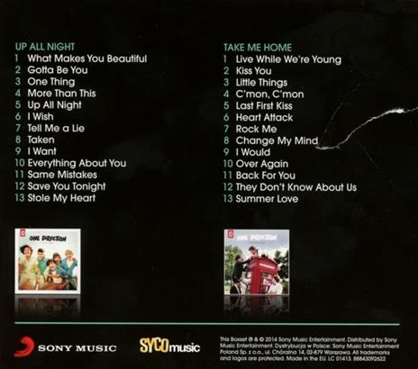 Up All Night - Take Me Home - CD Audio di One Direction - 2