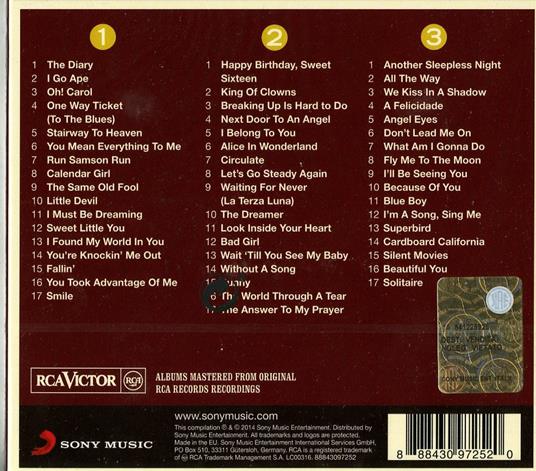 The Real... Neil Sedaka - CD Audio di Neil Sedaka - 2