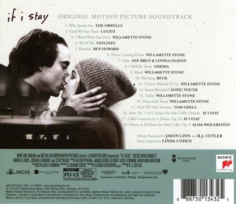 If I Stay (Colonna sonora) - CD Audio - 2